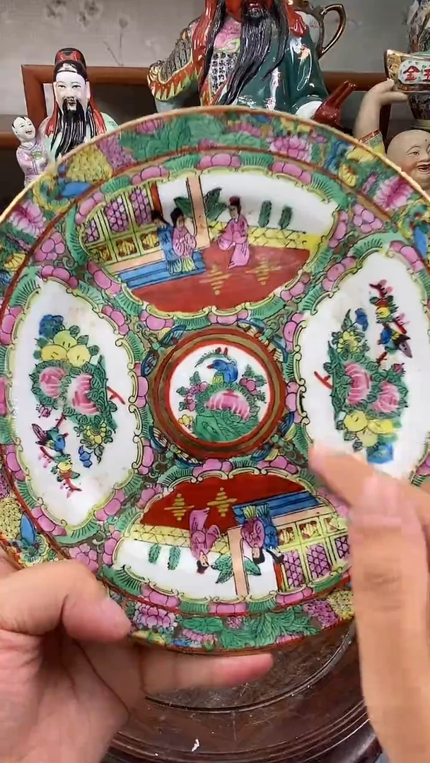 瓷片微瑕慎拍景德镇窑老厂瓷器单件