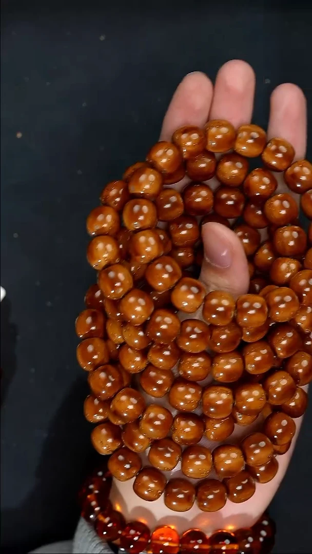 手串紫金鼠7210黄金甲火焰色半实心老型12尺寸