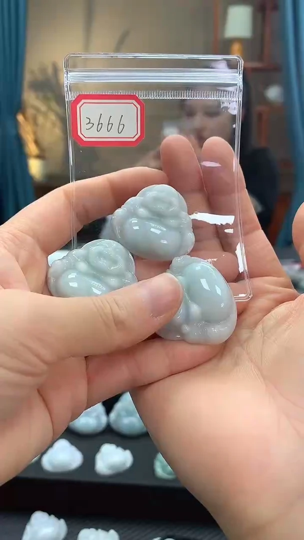 颈饰未镶嵌翡翠佛公3666 多样性发一件