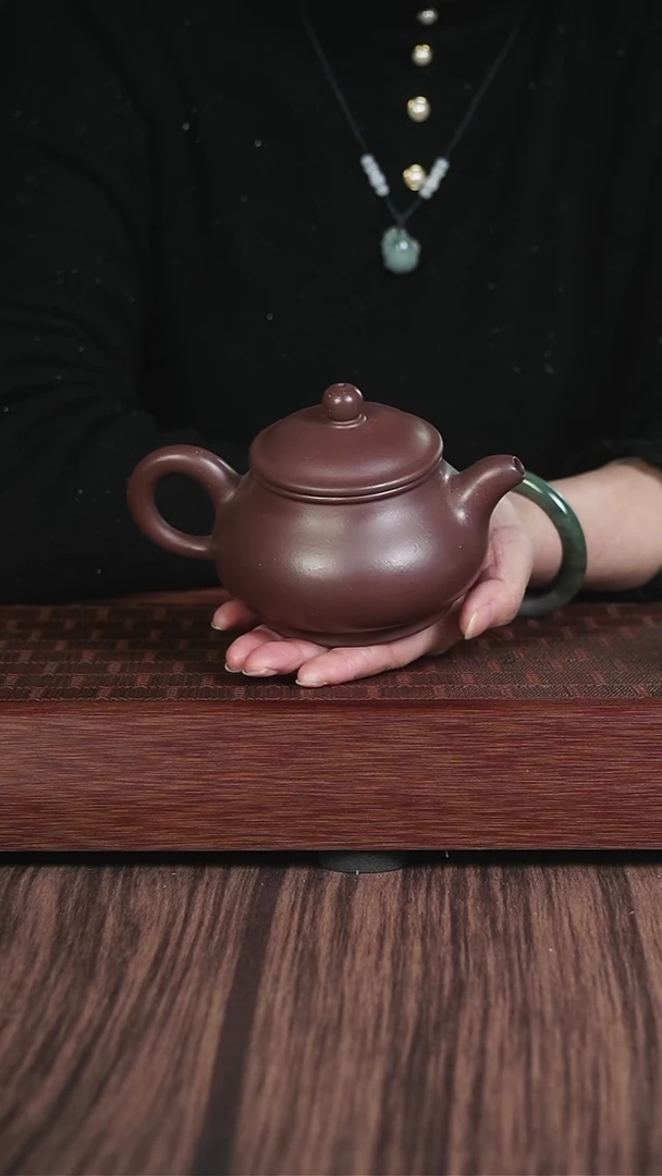 【闪购商品】紫砂茶壶wxj 紫泥 大潘壶