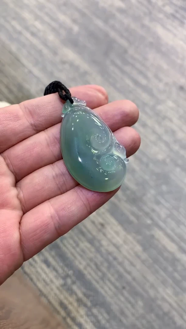 颈饰未镶嵌翡翠天然A货翡翠