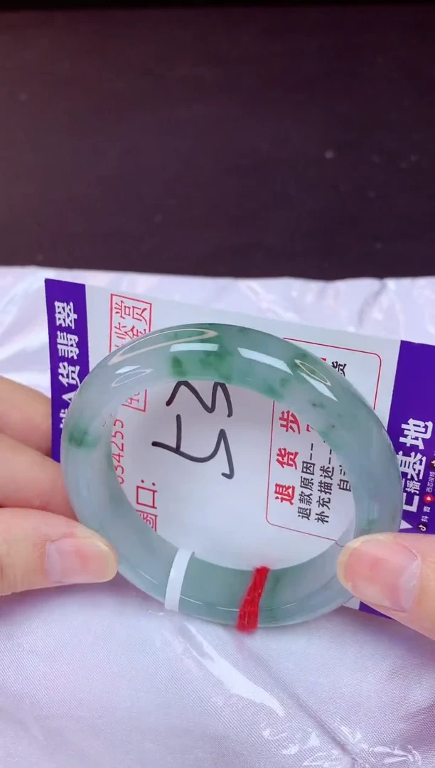 未镶嵌手镯翡翠53（48小时鉴赏期 ）
