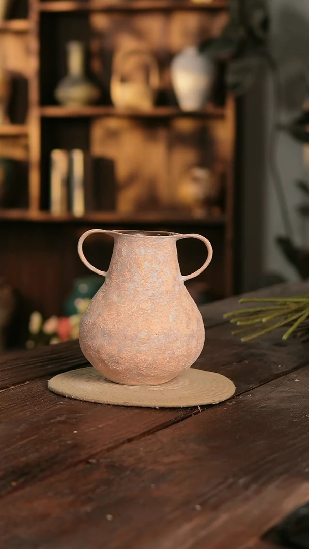 摆件27-312 陶瓷花器高20口径8