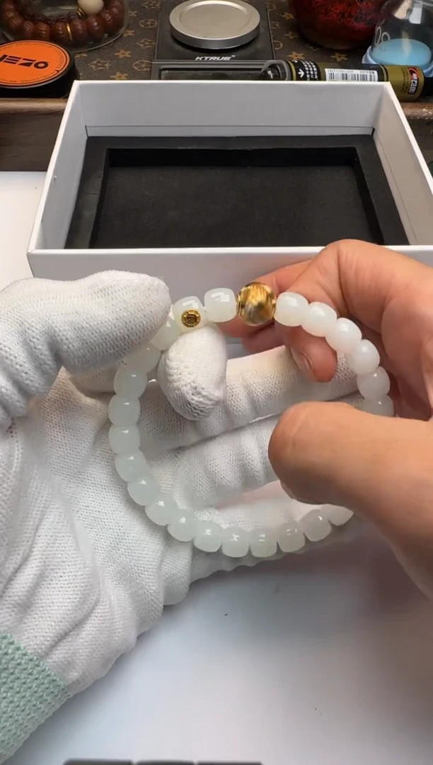 未镶嵌手串和田玉和田玉手串