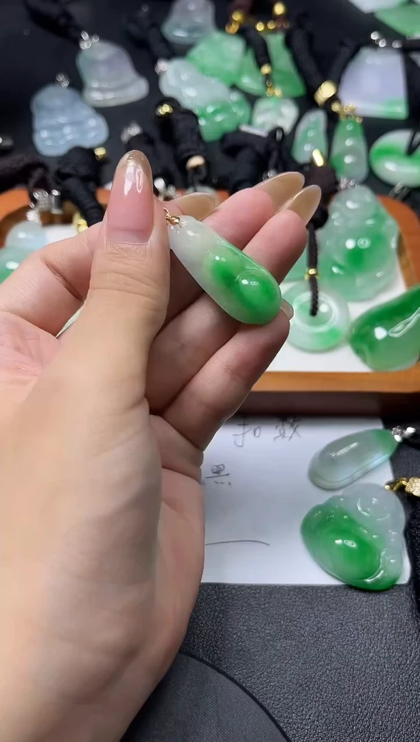 颈饰未镶嵌翡翠所见即所得 一图一物