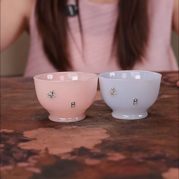 顶先 璞玉对杯 A13249