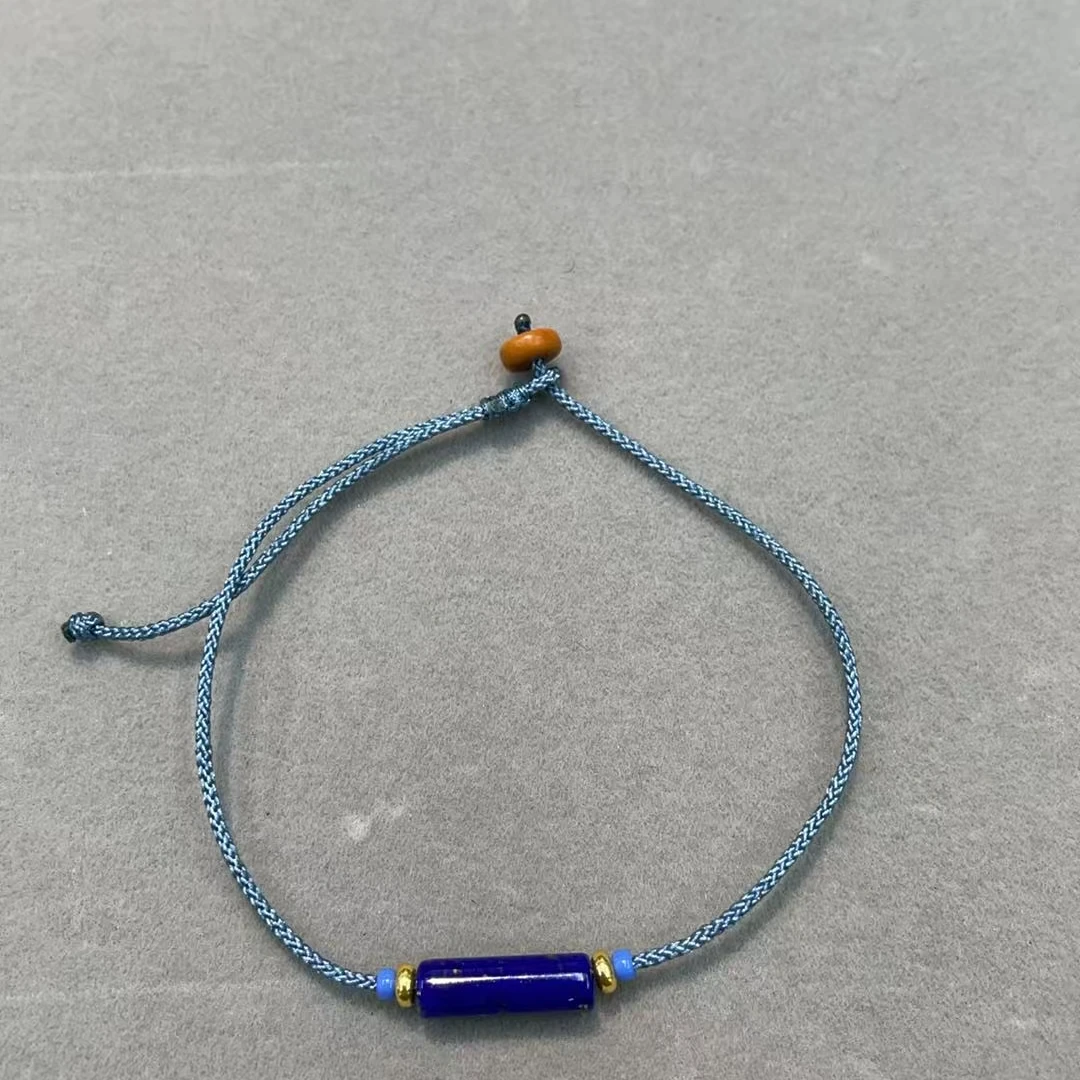 青金石桶珠精编手绳 YCSJ163