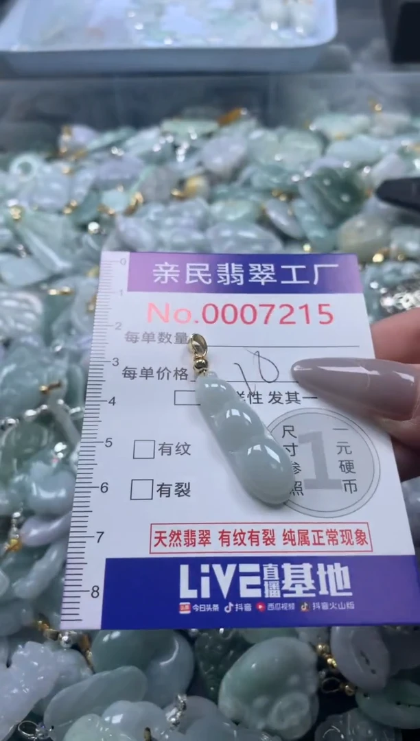 颈饰未镶嵌翡翠7215