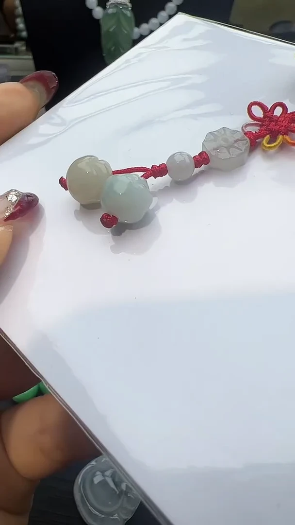 【闪购商品】翡翠挂件未镶嵌莲花珠