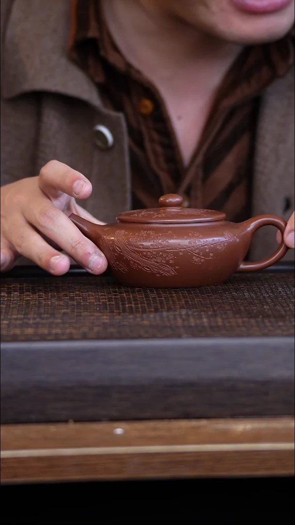 茶壶紫砂宜兴手工原矿紫砂壶001