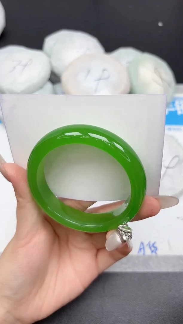 未镶嵌手镯石英质玉341-57-58