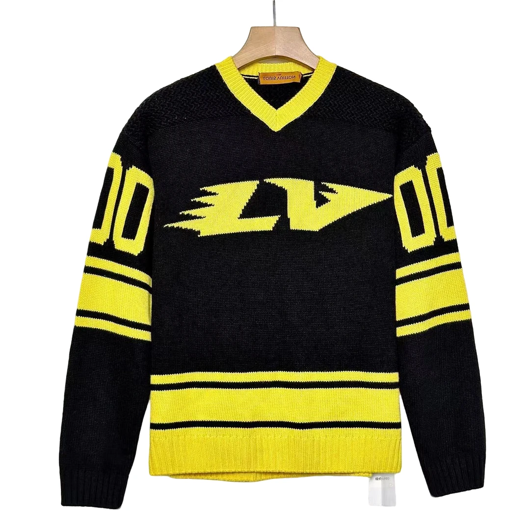 95新 LouisVuitton/路易威登  LV logo 毛衣/xs码/XG-Y19817