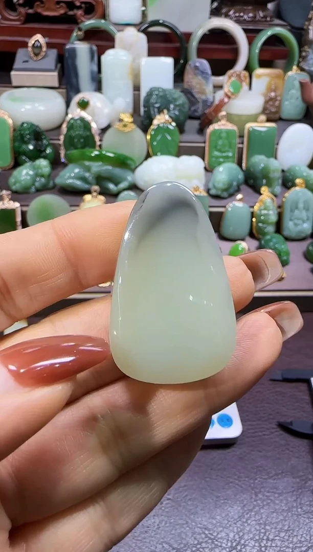 未镶嵌和田玉挂件【宏1229】77