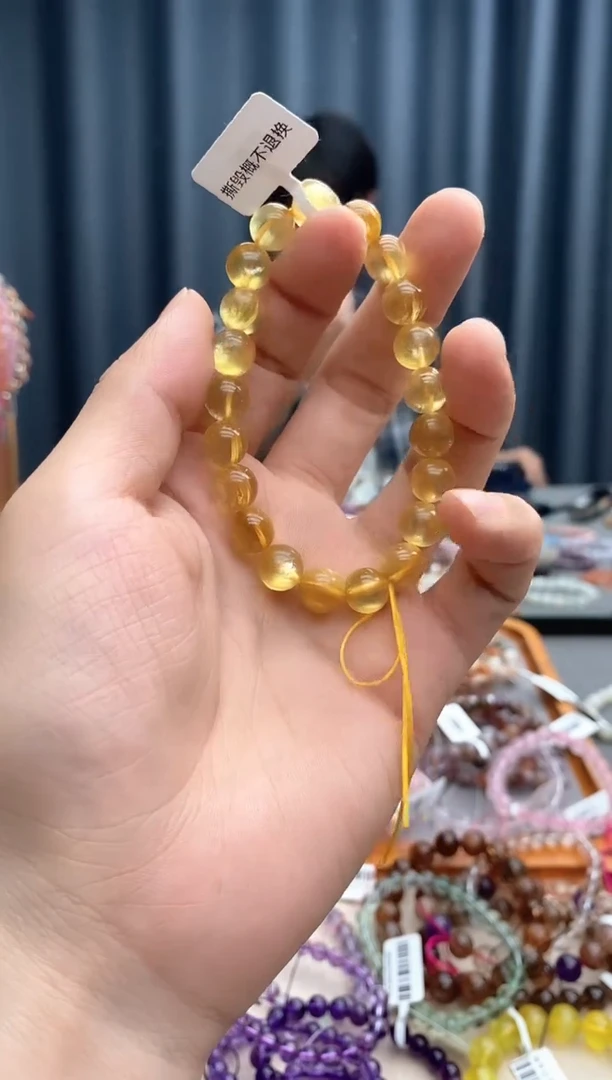 水晶手链未镶嵌黄云母