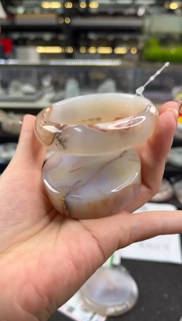 未镶嵌手镯石英质玉58圈口（赠品镯心）1112541