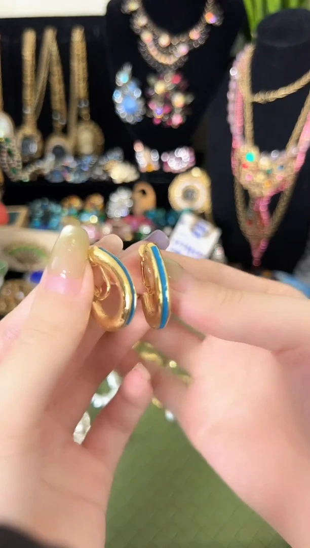 亚克力铁合金707avon耳夹