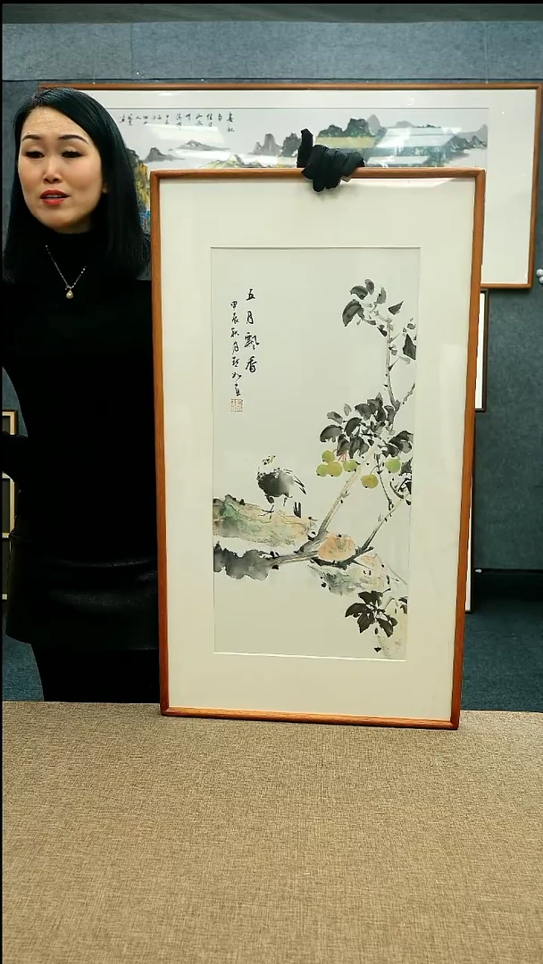 【闪购商品】国画52*92陈默如老师花鸟