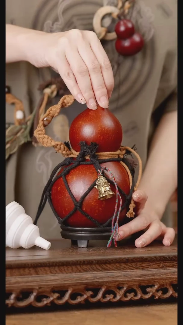 71号精品天然大漆酒葫芦一物一拍~