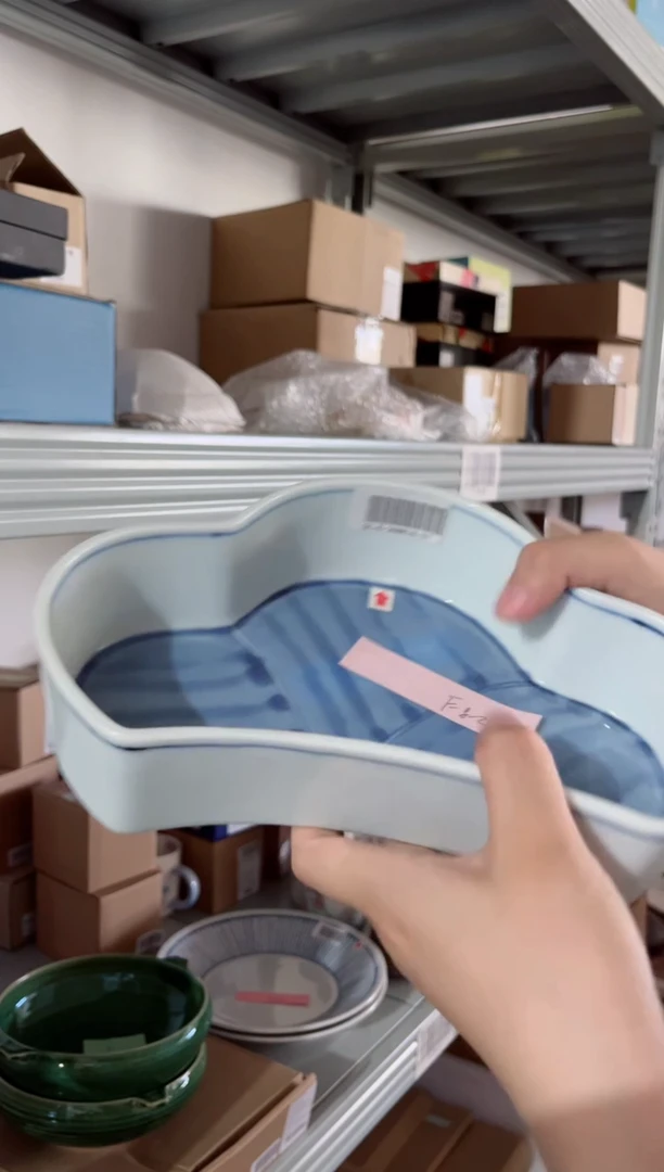 瓷片微瑕不退换-春歌云海大钵-钵内做工凹痕-不会漏水