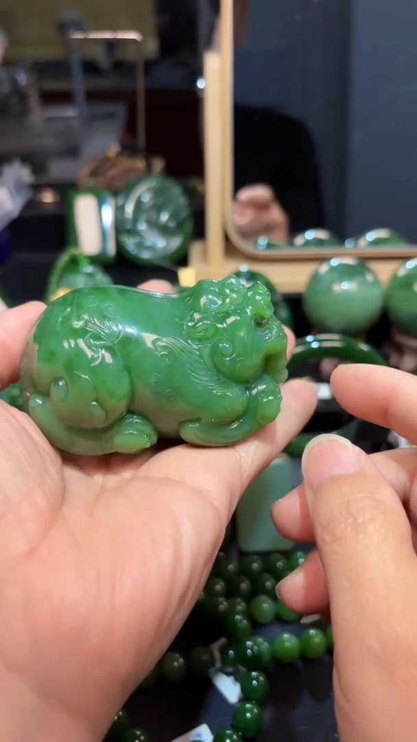 【闪购商品】和田玉（碧玉）把件未镶嵌1