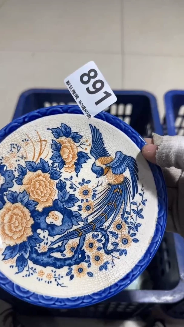 瓷片阳**手亿容工艺品891