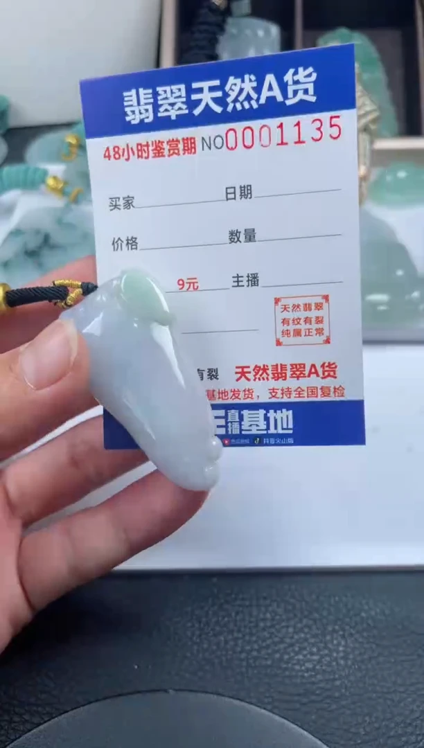 颈饰未镶嵌翡翠