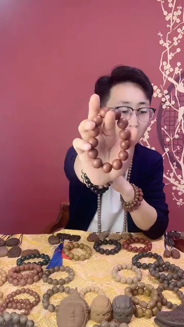 【闪购商品】药香玫瑰养心单圈手串