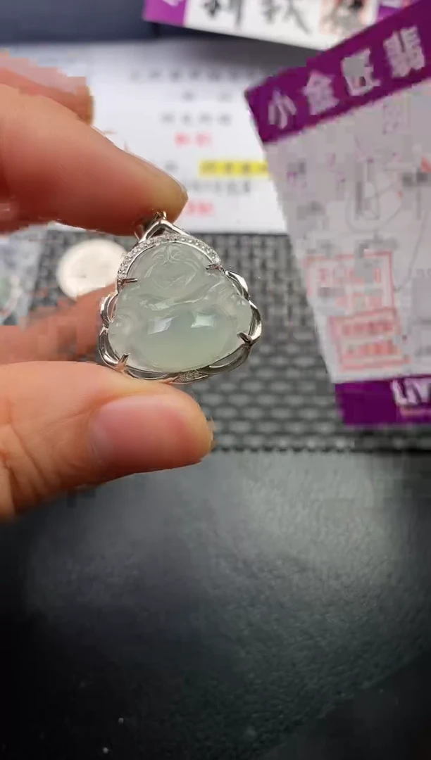 颈饰银S925镶嵌翡翠?***、挂件