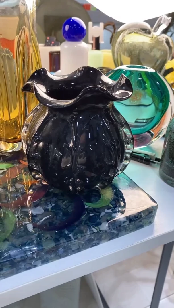 【闪购商品】琉璃慕忆家花瓶大号