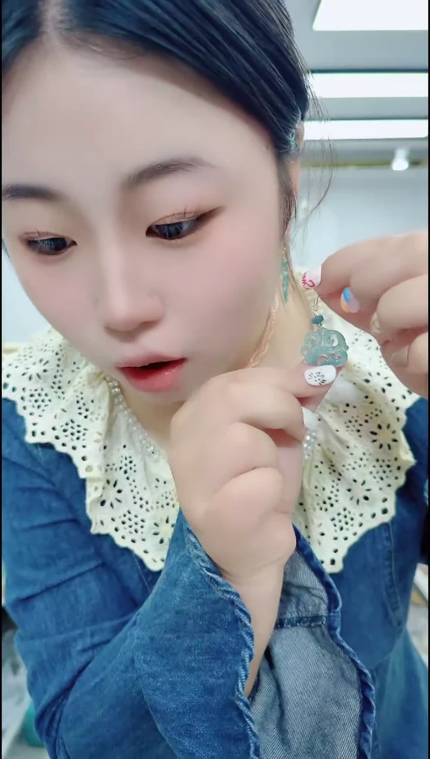 玛瑙/玉髓颈饰合金1163一对耳坠