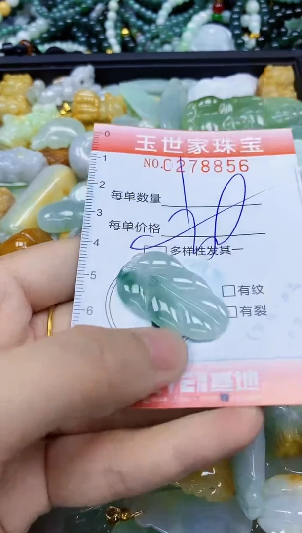 翡翠未镶嵌颈饰闪购0278856多样性发其一