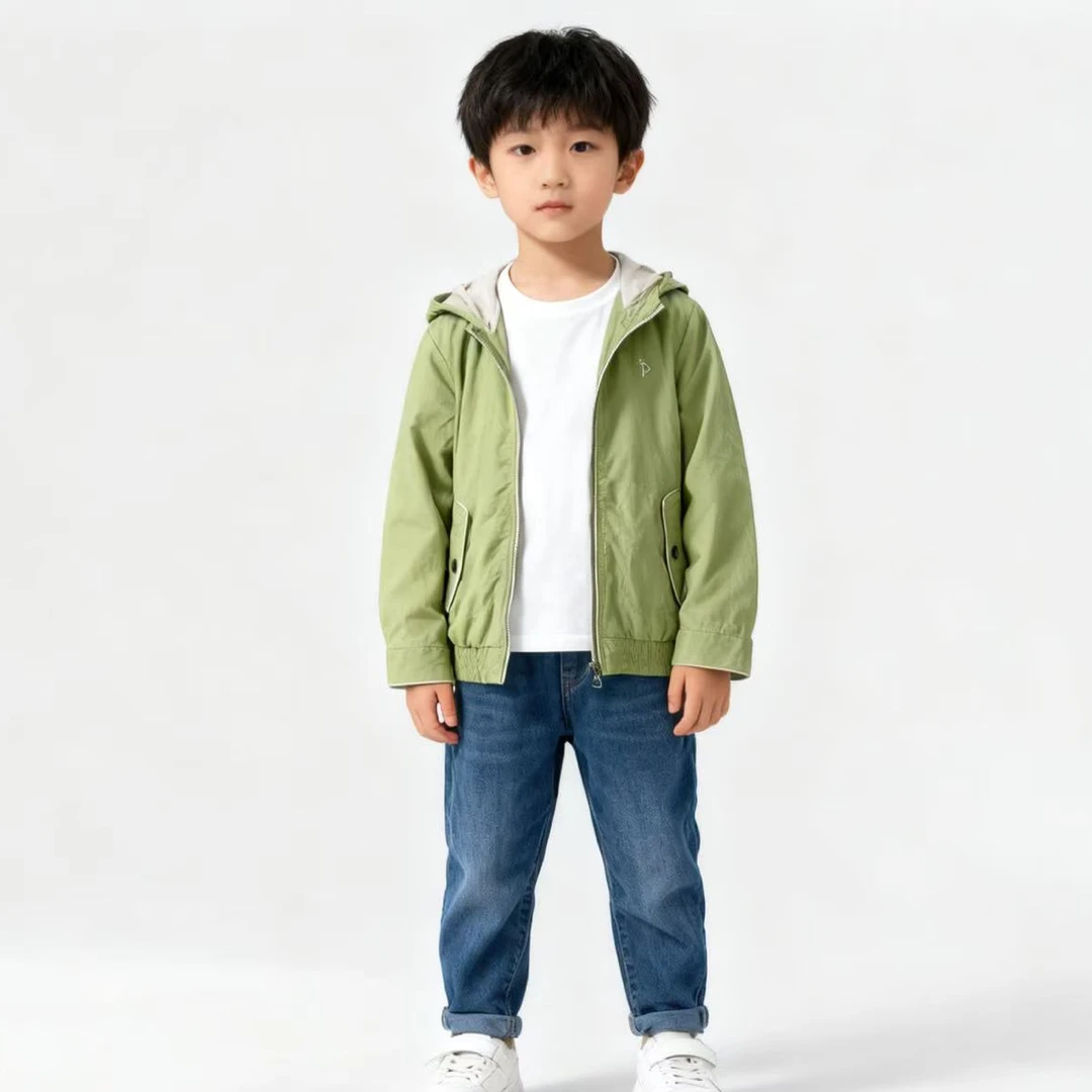 绿色棒球服春秋款外套