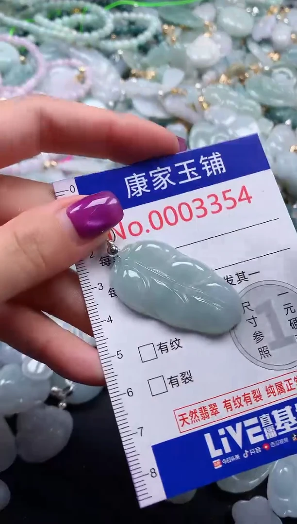 颈饰未镶嵌翡翠3354