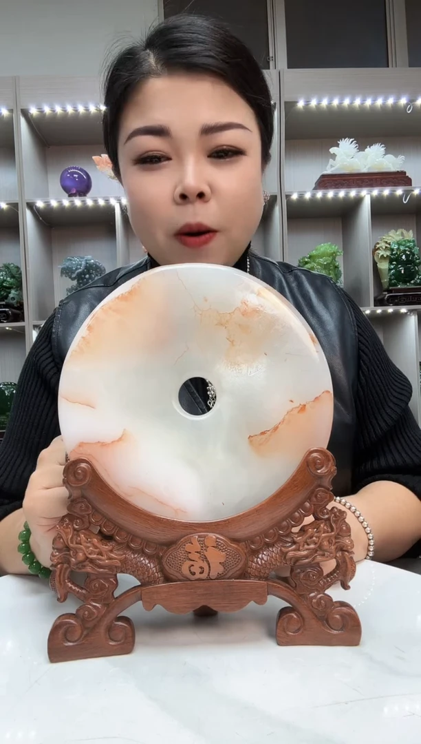 石材天然家居摆件博古架
