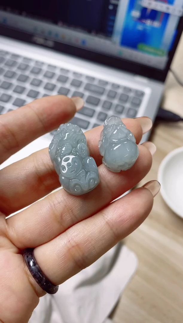 翡翠未镶嵌颈饰8天然缅甸翡翠A货分3单