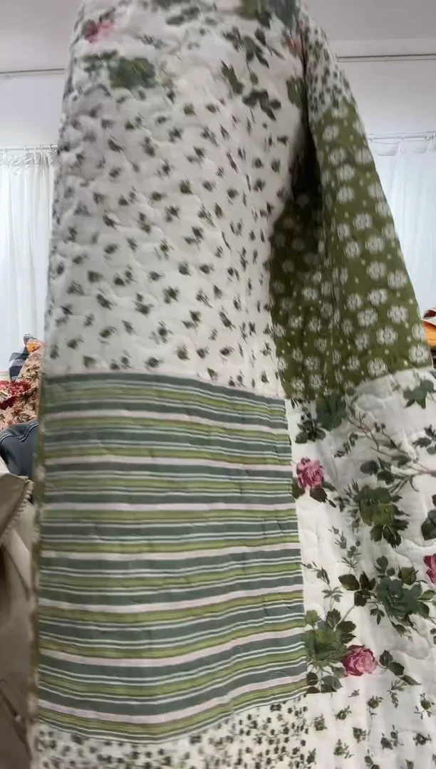 棉220*240纯棉床盖24号微瑕