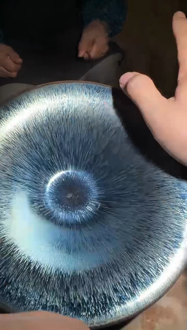 茶盏原**风胡金花  建盏  16