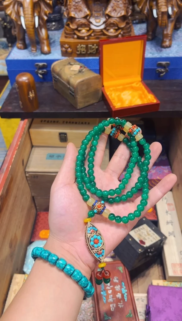 翡翠挂件未镶嵌L老七专属高端精品113