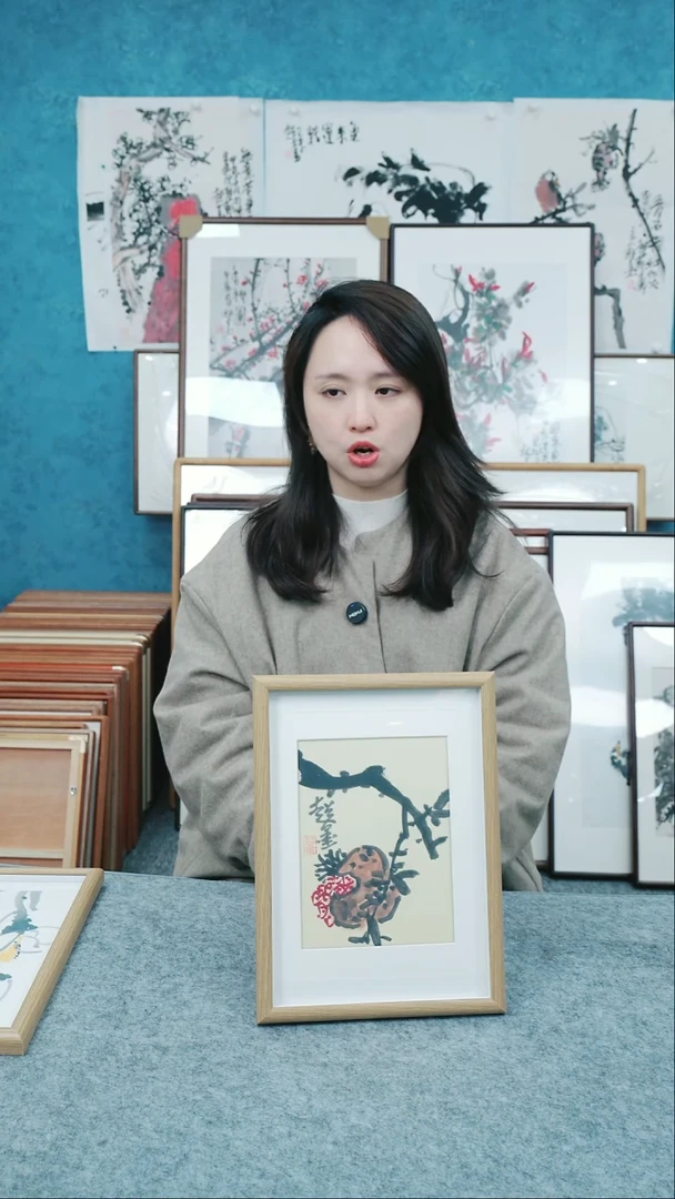 【闪购商品】国画10寸本土老师木质摆台