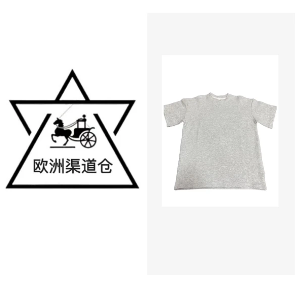 梦宝专属欧洲站小众280克纯棉烧花T恤设计师潮牌T恤#TX-142