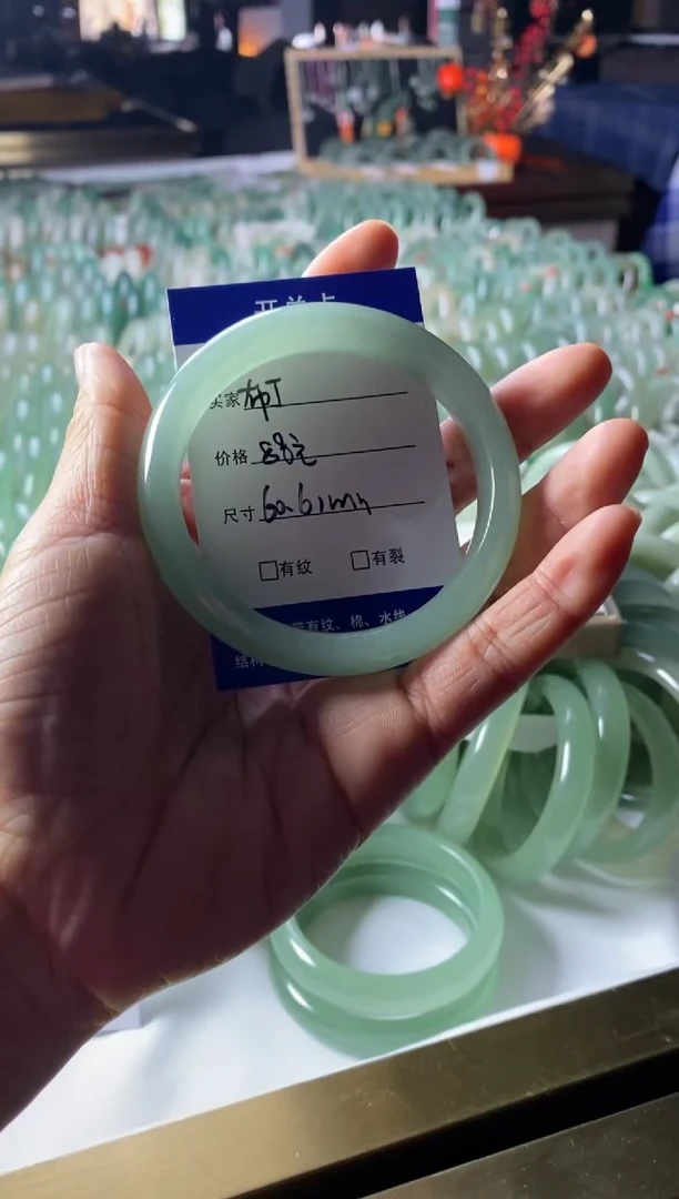 未镶嵌手镯石英质玉布***猫5