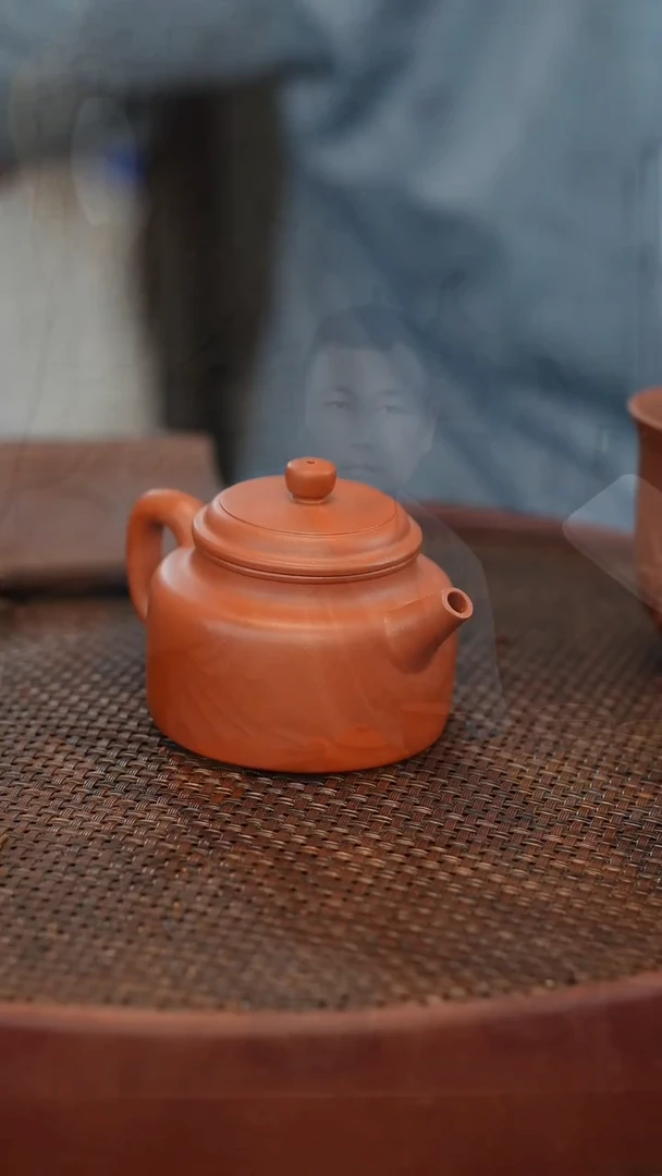 茶壶紫砂塔***兰朱泥 德钟 150cc