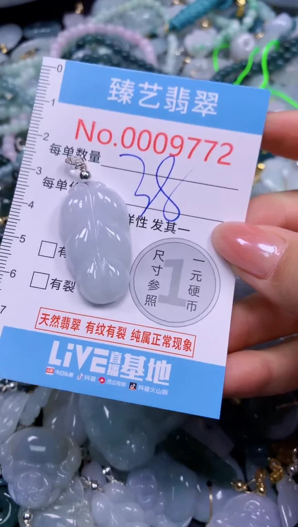 颈饰未镶嵌翡翠9772