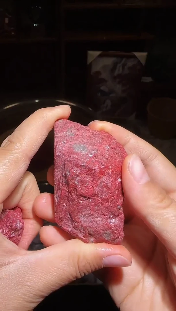 天然辰砂朱砂毛料17