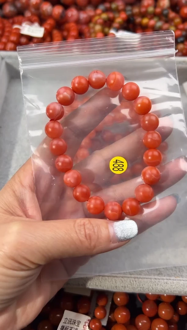 未镶嵌手串南红玛瑙10