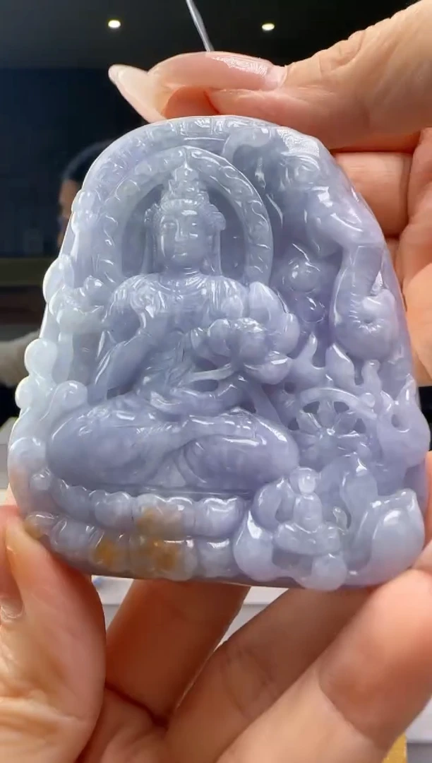 翡翠未镶嵌颈饰YJ@@960Q3J19197