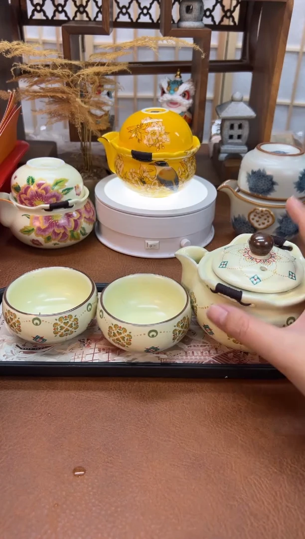 夏季旅行茶具轻装上阵