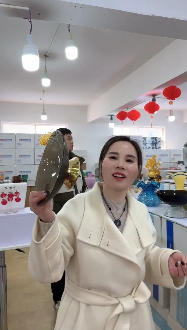 【闪购商品】无铅玻璃美全花器-c-早17