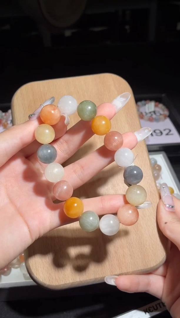 未镶嵌手链水晶192号多样性发一J 13+