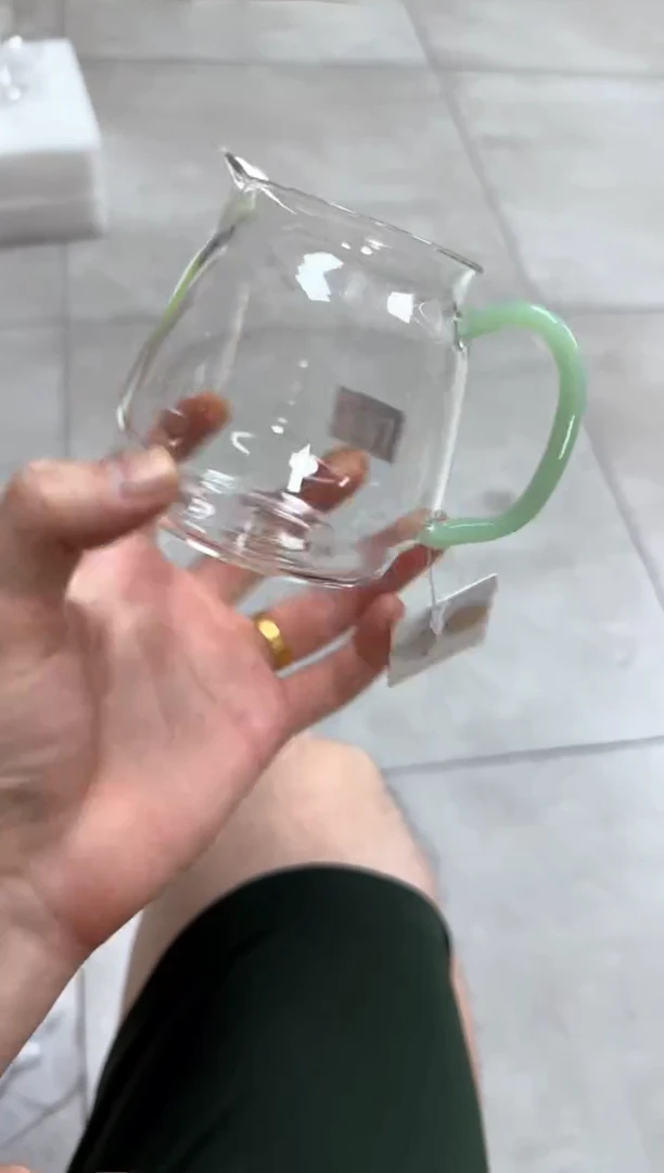 玻璃手工艺品禾器金标泽然茶海浅玉
